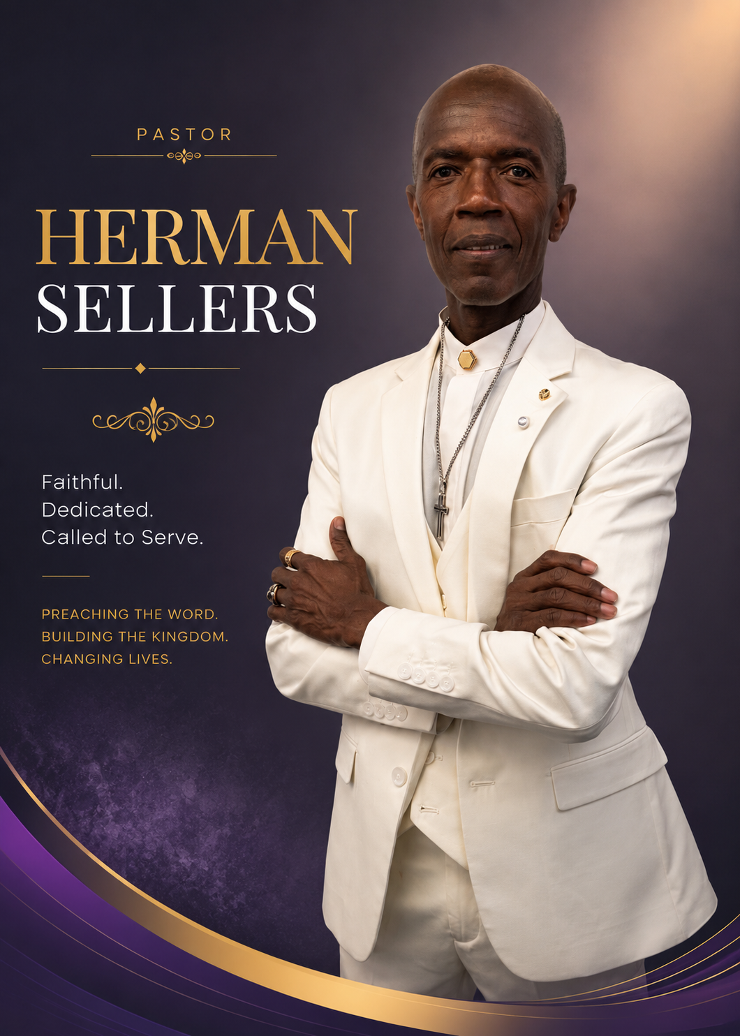 Senior Pastor Herman Sellers